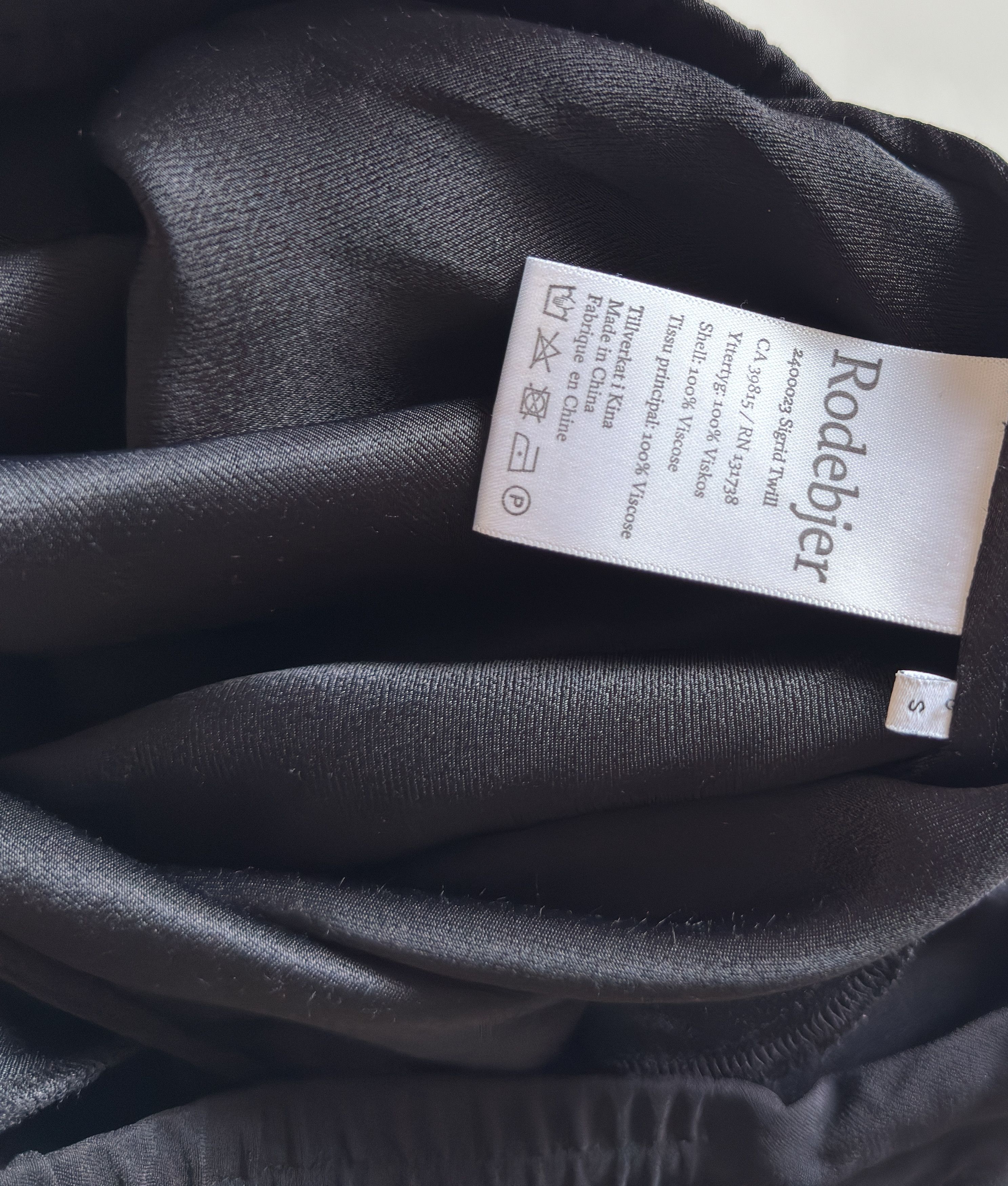 Rodebjer Rodebjer Sigrid Twill Pants Size 27" / US 4 / IT 40 - 3 Thumbnail