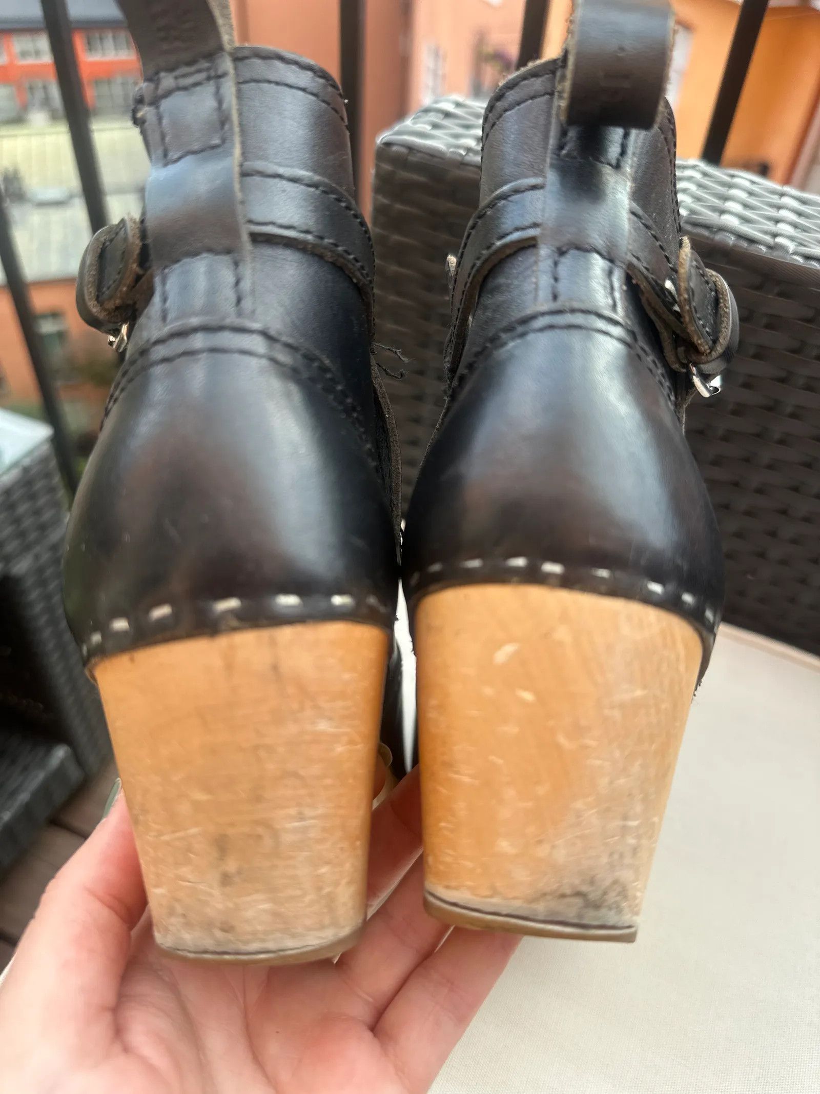 Swedish Hasbeens Swedish Hasbeens Boots Size US 7 / IT 37 - 6 Thumbnail