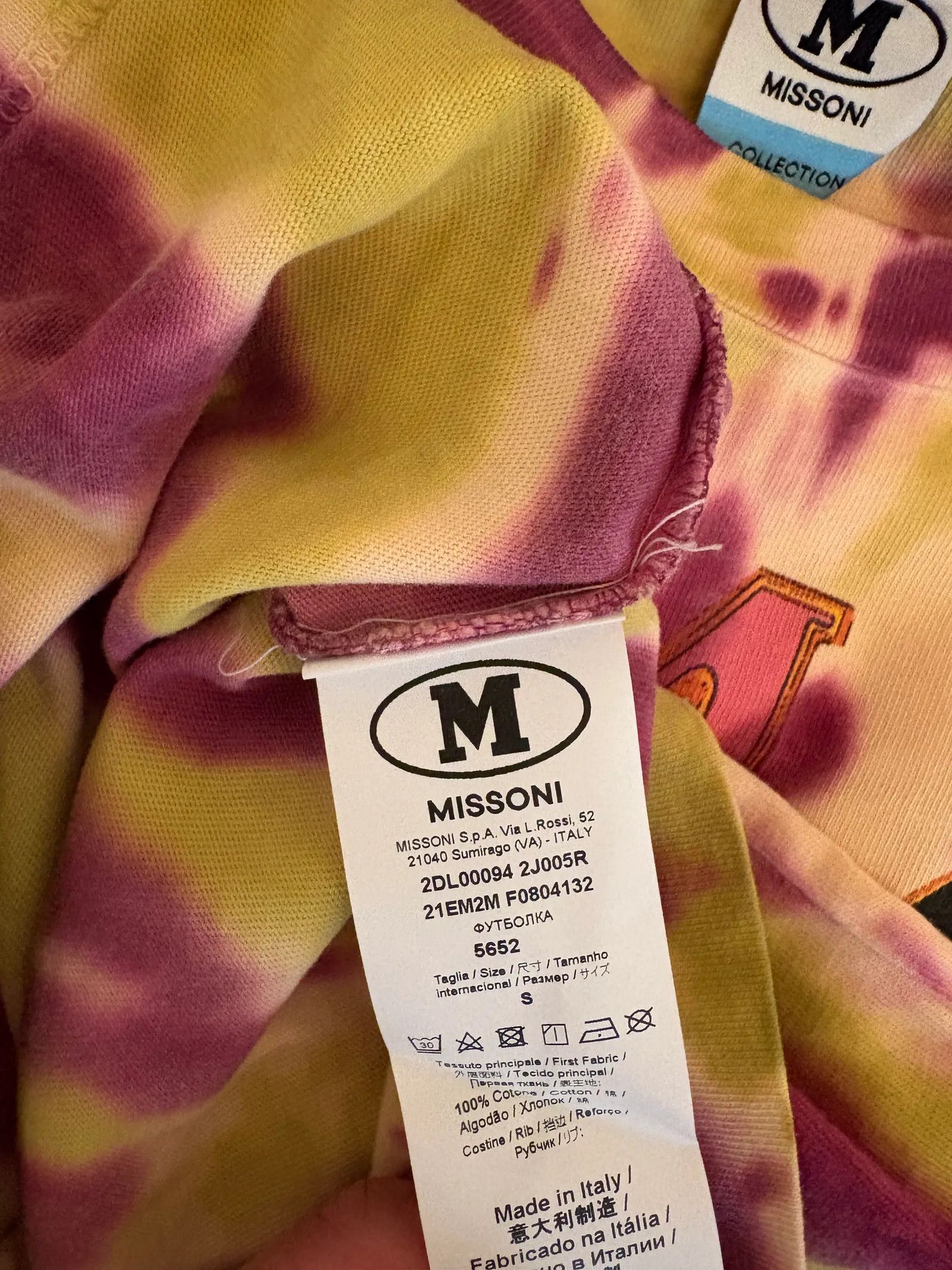 Missoni Missoni Short Sleeve T-shirt Size S / US 4 / IT 40 - 3 Thumbnail