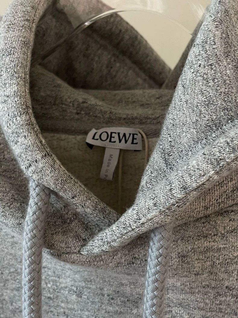 Loewe Loewe Carbon Gray Logo Hoodie - dmc Size US XS / EU 42 / 0 - 4 Thumbnail
