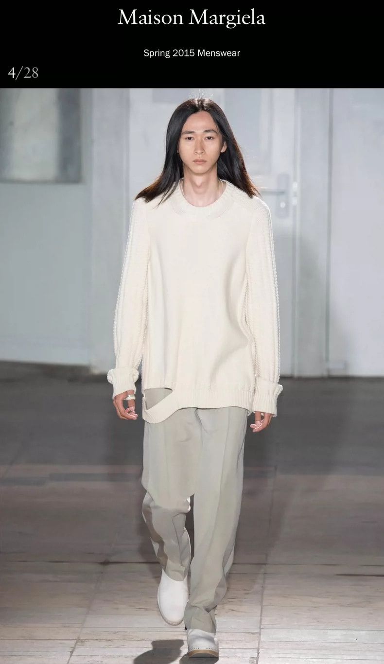 Maison Margiela Maison Margiela Distressed Knit Sweater - dmc Size US S / EU 44-46 / 1 - 2 Thumbnail