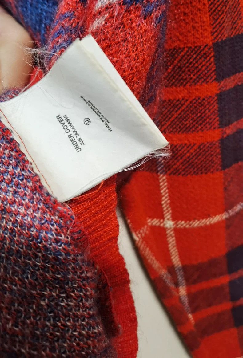 Undercover Undercover Vintage Checkered V-Neck Sweater - dmc Size US M / EU 48-50 / 2 - 8 Thumbnail