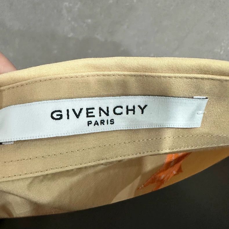 Givenchy Givenchy Star Collar Beige Shirt - dmc Size US L / EU 52-54 / 3 - 4 Thumbnail