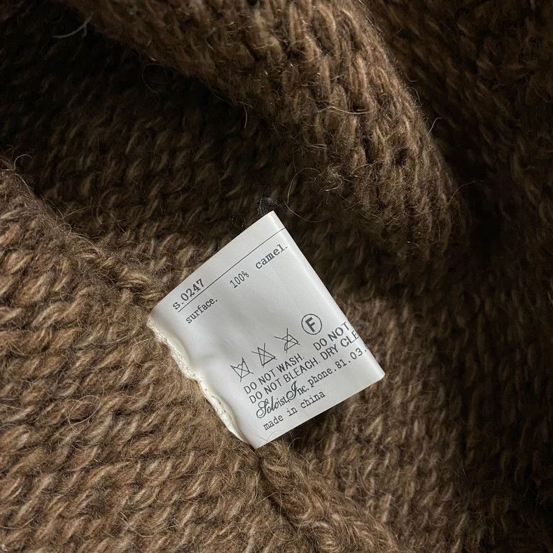 Takahiromiyashita The Soloist. TAKAHIRO MIYASHITA Wool Sweater Coat - dmc Size US S / EU 44-46 / 1 - 4 Thumbnail