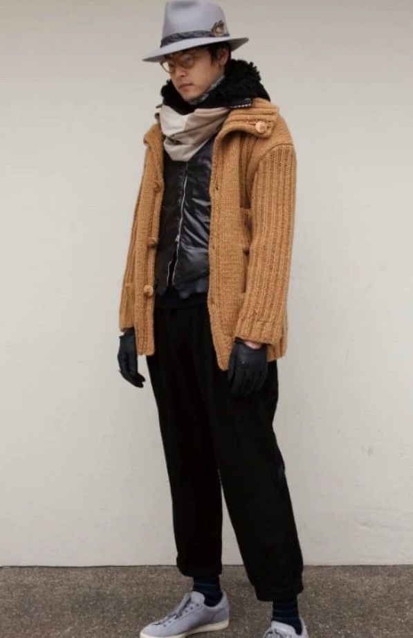 Takahiromiyashita The Soloist. TAKAHIRO MIYASHITA Wool Sweater Coat - dmc Size US S / EU 44-46 / 1 - 5 Thumbnail