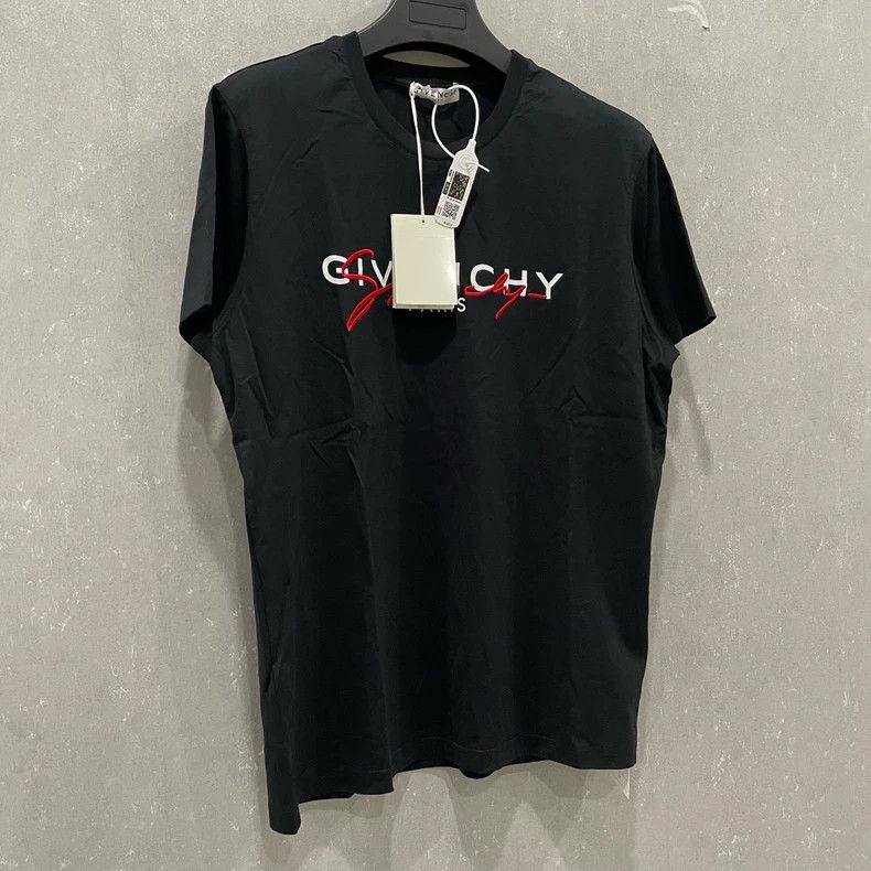 Givenchy Givenchy Red Logo Print Short Sleeve T-shirt - dmc Size US S / EU 44-46 / 1 - 3 Thumbnail