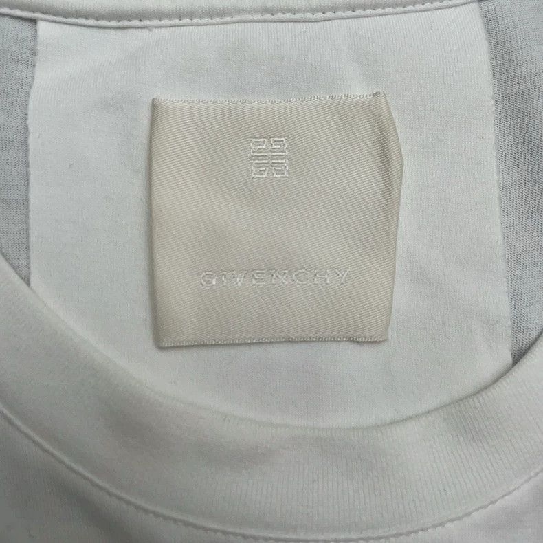 Givenchy Givenchy Gold Embroidered White Short Sleeve Tee - dmc Size US M / EU 48-50 / 2 - 3 Thumbnail