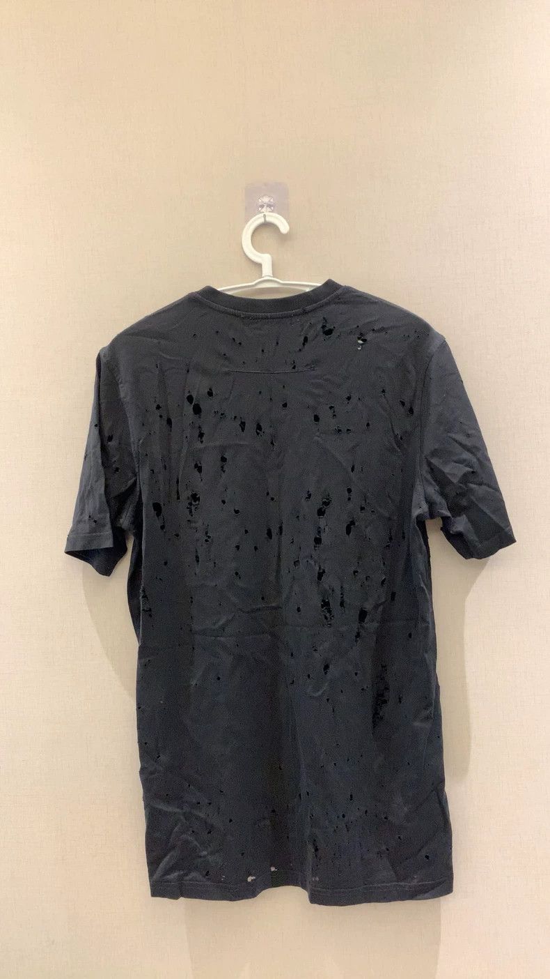 Givenchy Givenchy Paris Distressed Short Sleeve Tee - dmc Size US XS / EU 42 / 0 - 5 Thumbnail