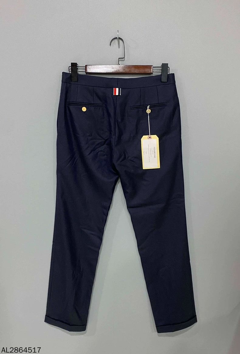Thom Browne Thom Browne Navy Formal Trousers New - dmc Size US 31 - 3 Thumbnail