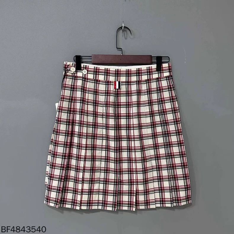 Thom Browne Thom Browne Plaid Pleated Skirt - dmc Size US 32 / EU 48 - 3 Thumbnail