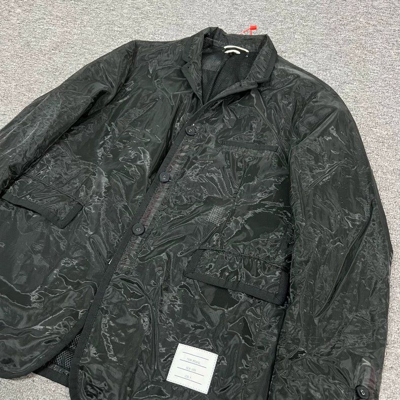 Thom Browne Thom Browne Runway Black Blazer - dmc Size US L / EU 52-54 / 3 - 4 Thumbnail