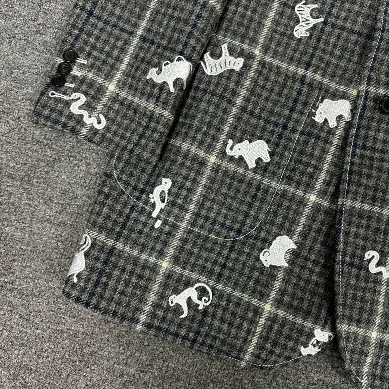 Thom Browne Thom Browne Runway Trench Coat - dmc Size US L / EU 52-54 / 3 - 3 Thumbnail