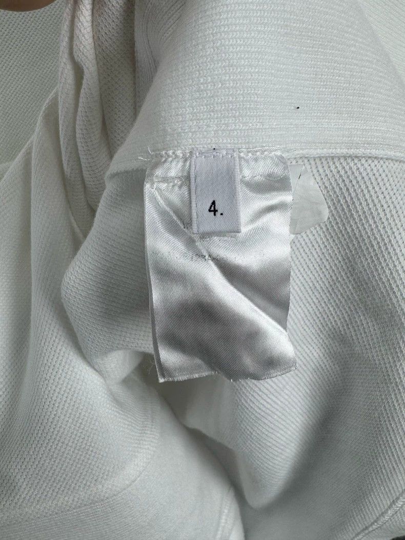 Thom Browne THOM BROWNE White Waffle Short Sleeve Tee - dmc Size US M / EU 48-50 / 2 - 5 Thumbnail
