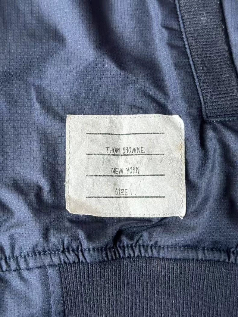 Thom Browne Thom Browne Blue Flight Jacket - dmc Size US M / EU 48-50 / 2 - 4 Thumbnail