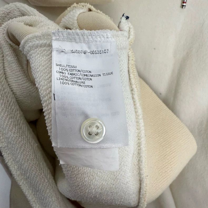 Thom Browne Thom Browne Striped Patchwork Hoodie - dmc Size US L / EU 52-54 / 3 - 4 Thumbnail