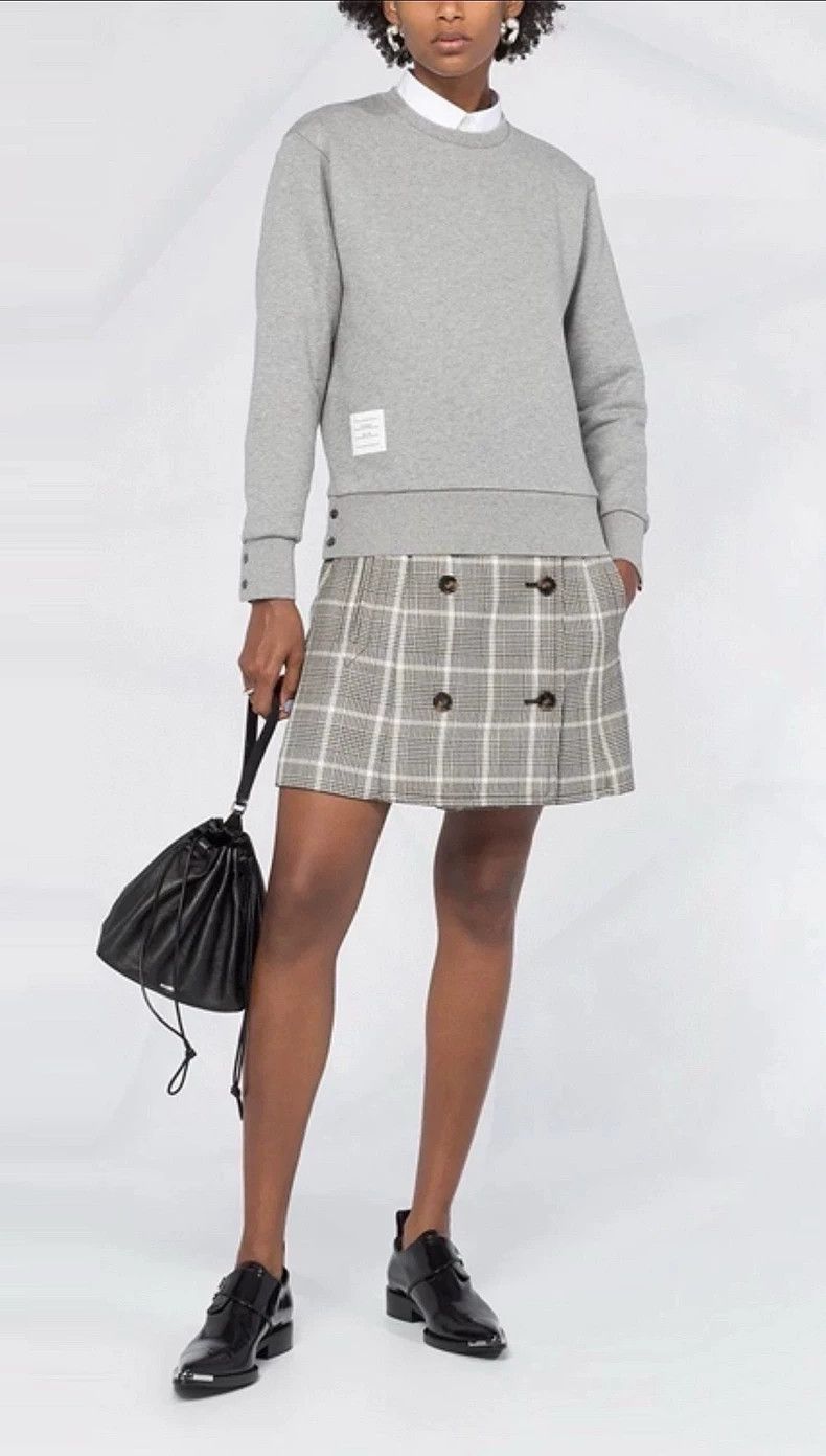 Thom Browne THOM BROWNE Stripe Gray Sweatshirt - dmc Size US M / EU 48-50 / 2 - 7 Thumbnail