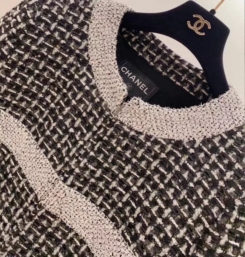 Chanel Chanel Tweed Jacket F38 - dmc Size US L / EU 52-54 / 3 - 3 Thumbnail