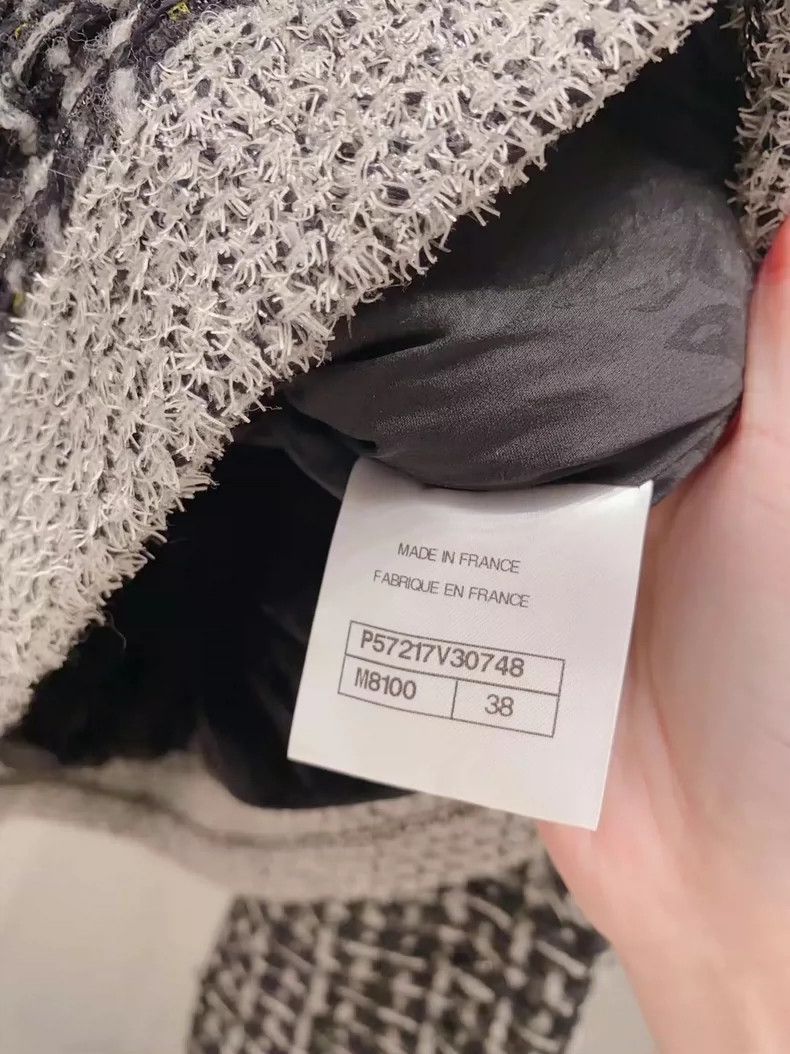 Chanel Chanel Tweed Jacket F38 - dmc Size US L / EU 52-54 / 3 - 6 Thumbnail