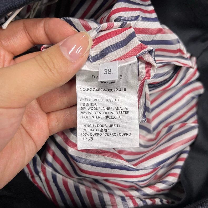 Thom Browne Thom Browne Blue Pleated A-Line Mini Skirt - dmc Size US 38 / EU 54 - 4 Thumbnail
