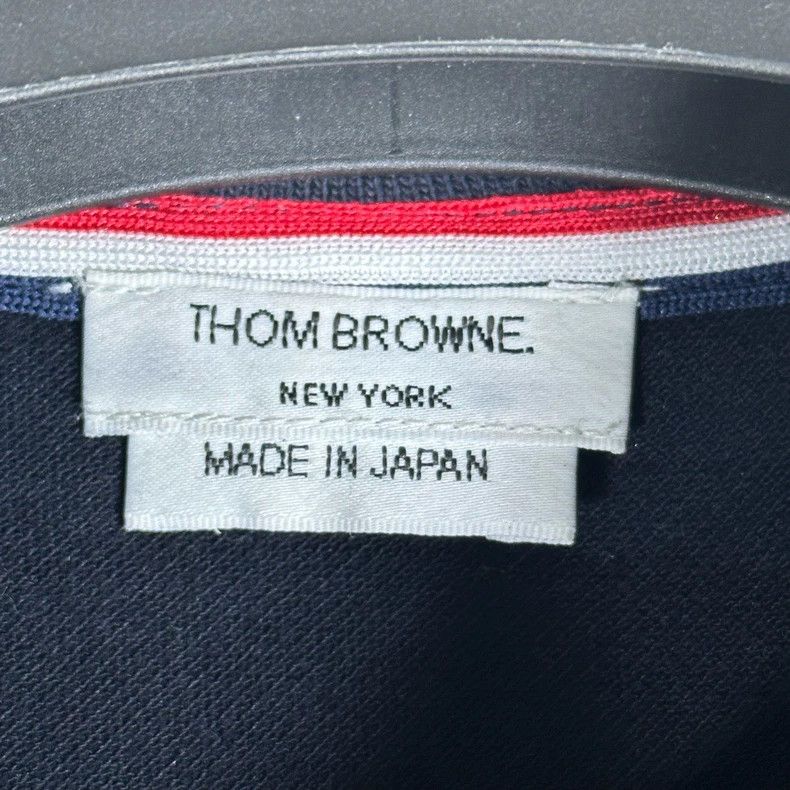 Thom Browne Thom Browne TB Navy Pocket Polo Shirt - dmc Size US M / EU 48-50 / 2 - 6 Thumbnail
