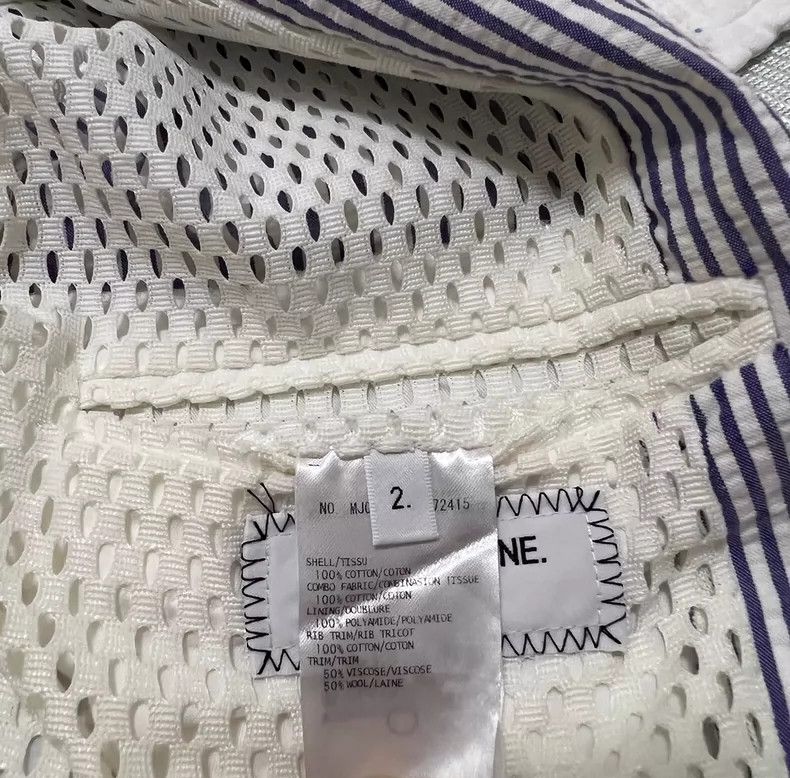 Thom Browne Thom Browne Striped Varsity Bomber Jacket - dmc Size US M / EU 48-50 / 2 - 6 Thumbnail