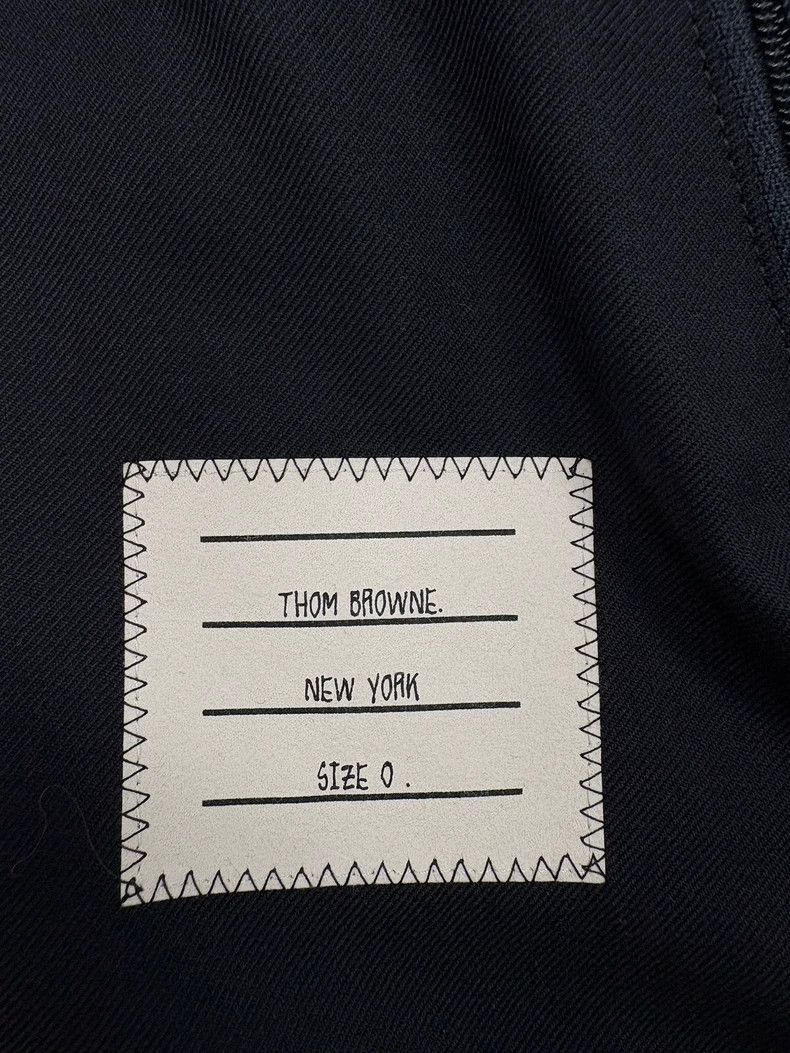 Thom Browne Thom Browne Black Stripe Zip Jacket - dmc Size US L / EU 52-54 / 3 - 5 Thumbnail