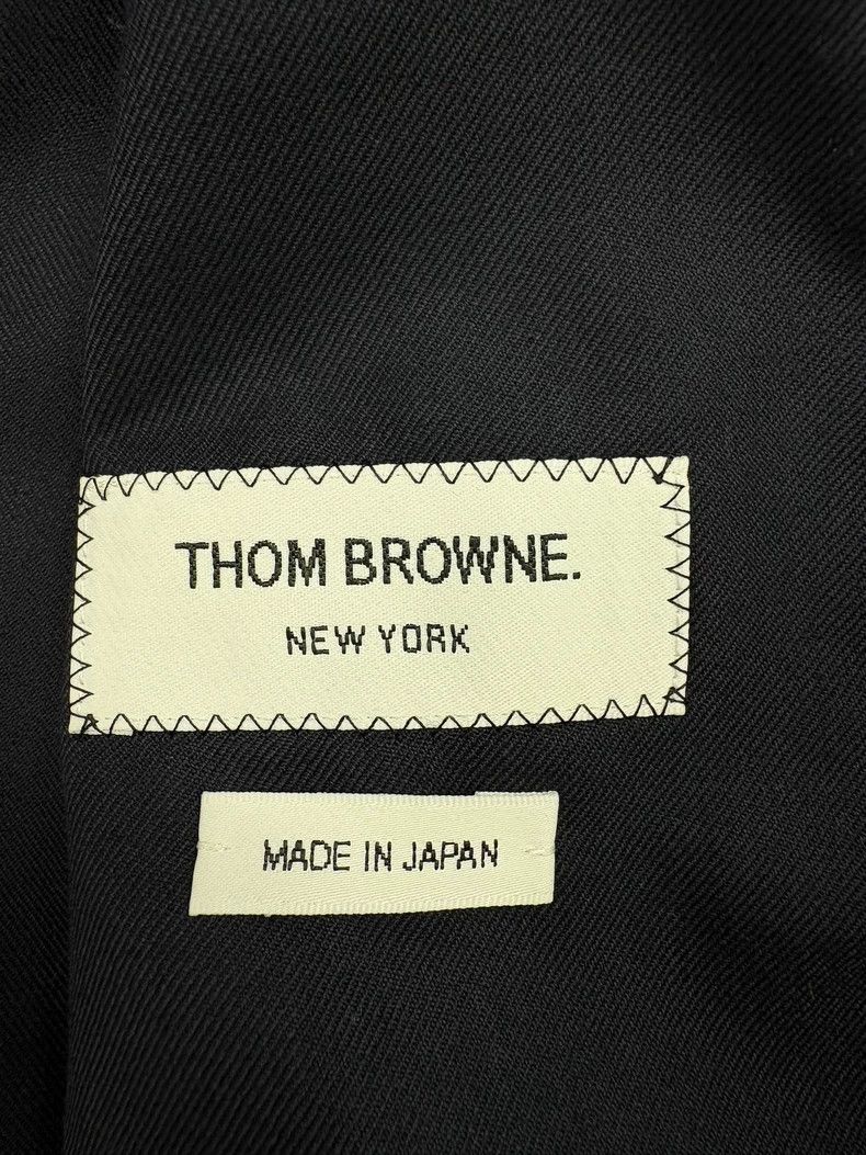 Thom Browne Thom Browne Black Stripe Zip Jacket - dmc Size US L / EU 52-54 / 3 - 6 Thumbnail