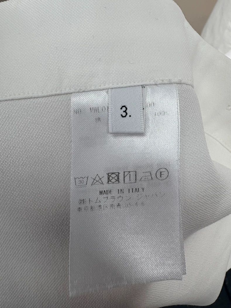 Thom Browne Thom Browne Chest Stripe Logo Shirt - dmc Size US M / EU 48-50 / 2 - 6 Thumbnail