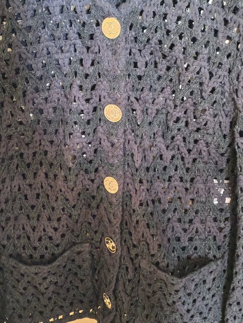Chanel Chanel Equestrian Gold Button Knit Cardigan - dmc Size US M / EU 48-50 / 2 - 4 Thumbnail