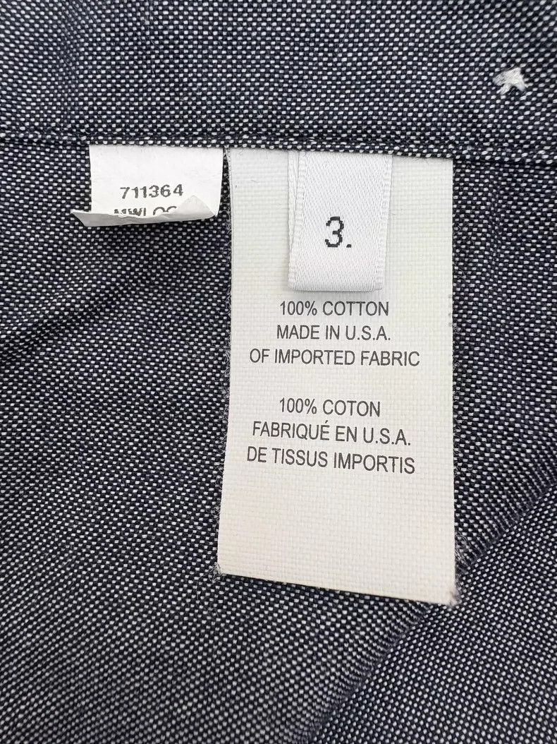 Thom Browne Thom Browne 4-Stripe Dark Gray Shirt - dmc Size US M / EU 48-50 / 2 - 7 Thumbnail