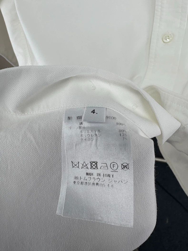 Thom Browne Thom Browne Striped Oxford Shirt - dmc Size US M / EU 48-50 / 2 - 7 Thumbnail