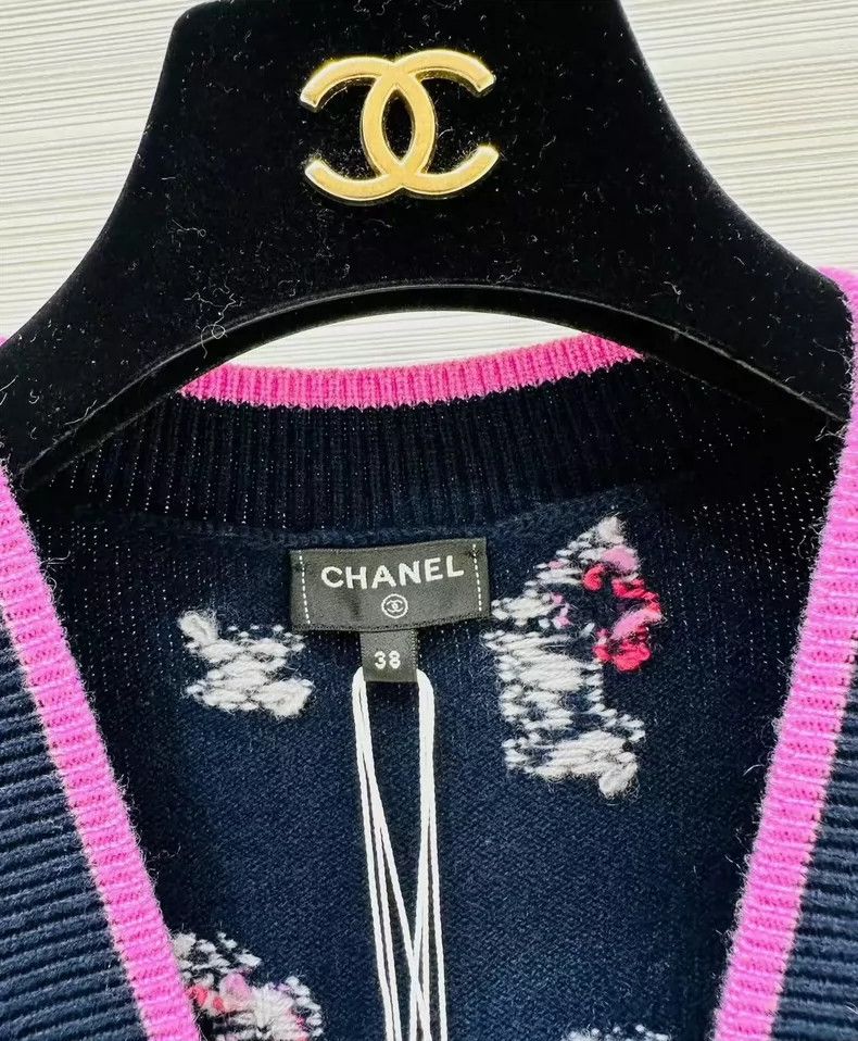 Chanel Chanel 22k Floral Knit Cardigan - dmc Size US M / EU 48-50 / 2 - 2 Thumbnail