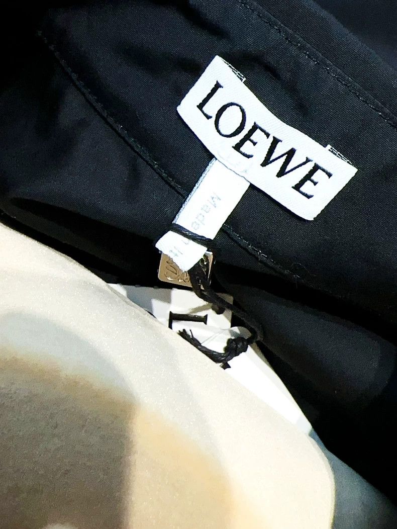 Loewe Loewe Black Long Sleeve Shirt Dress - dmc Size US S / EU 44-46 / 1 - 6 Thumbnail