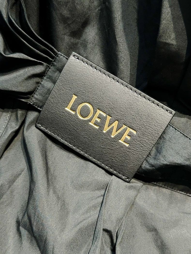 Loewe Loewe Black Long Sleeve Shirt Dress - dmc Size US S / EU 44-46 / 1 - 5 Thumbnail