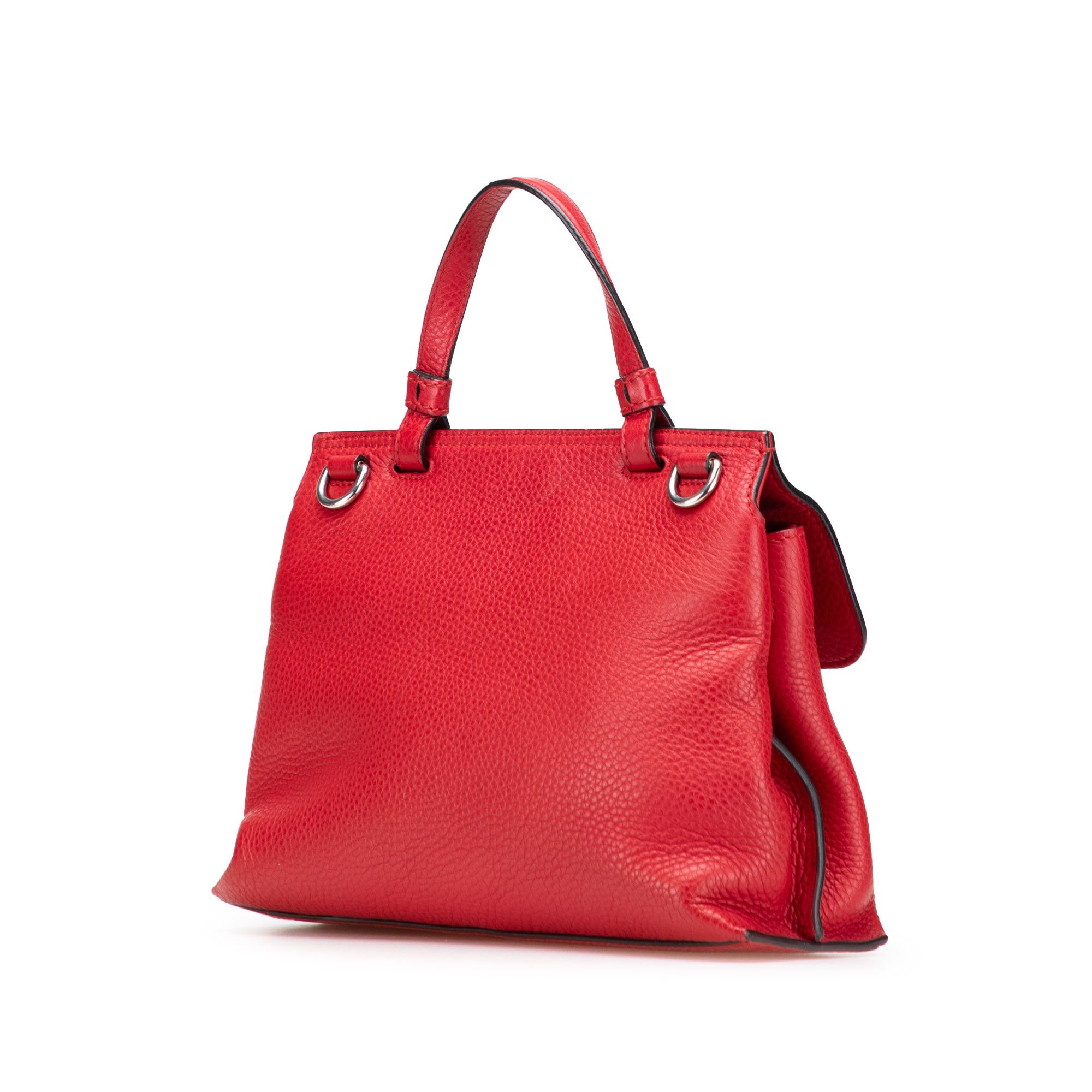 Gucci Gucci Small Leather Bamboo Daily Satchel Size ONE SIZE - 2 Thumbnail