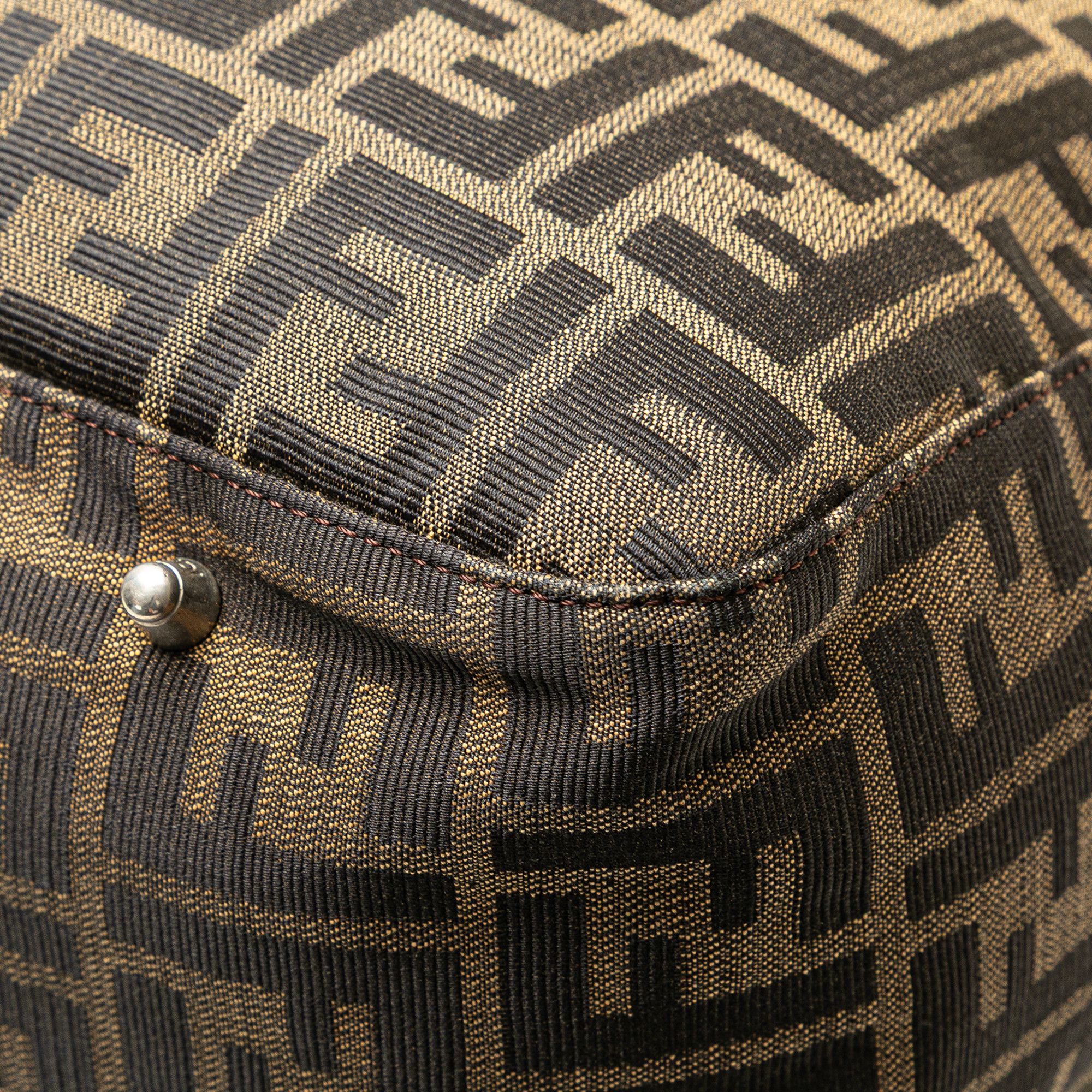 Fendi Fendi Large Zucca Canvas Twins Tote Size ONE SIZE - 11 Thumbnail