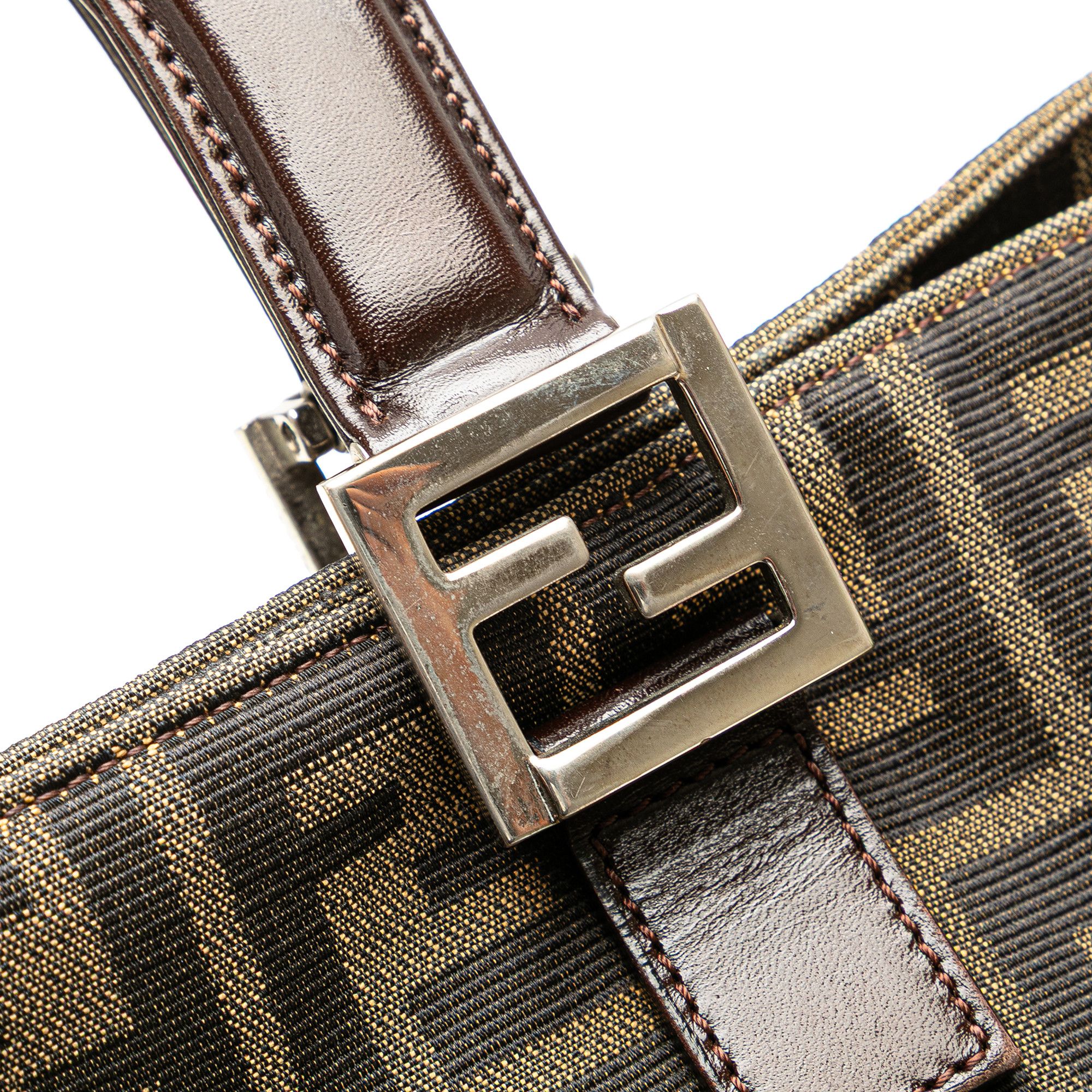 Fendi Fendi Large Zucca Canvas Twins Tote Size ONE SIZE - 12 Thumbnail