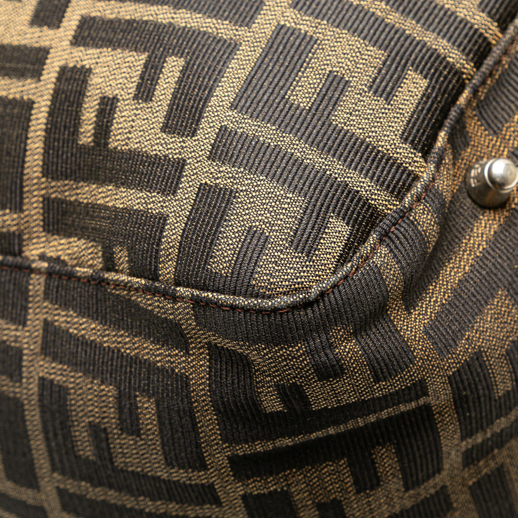 Fendi Fendi Large Zucca Canvas Twins Tote Size ONE SIZE - 10 Thumbnail