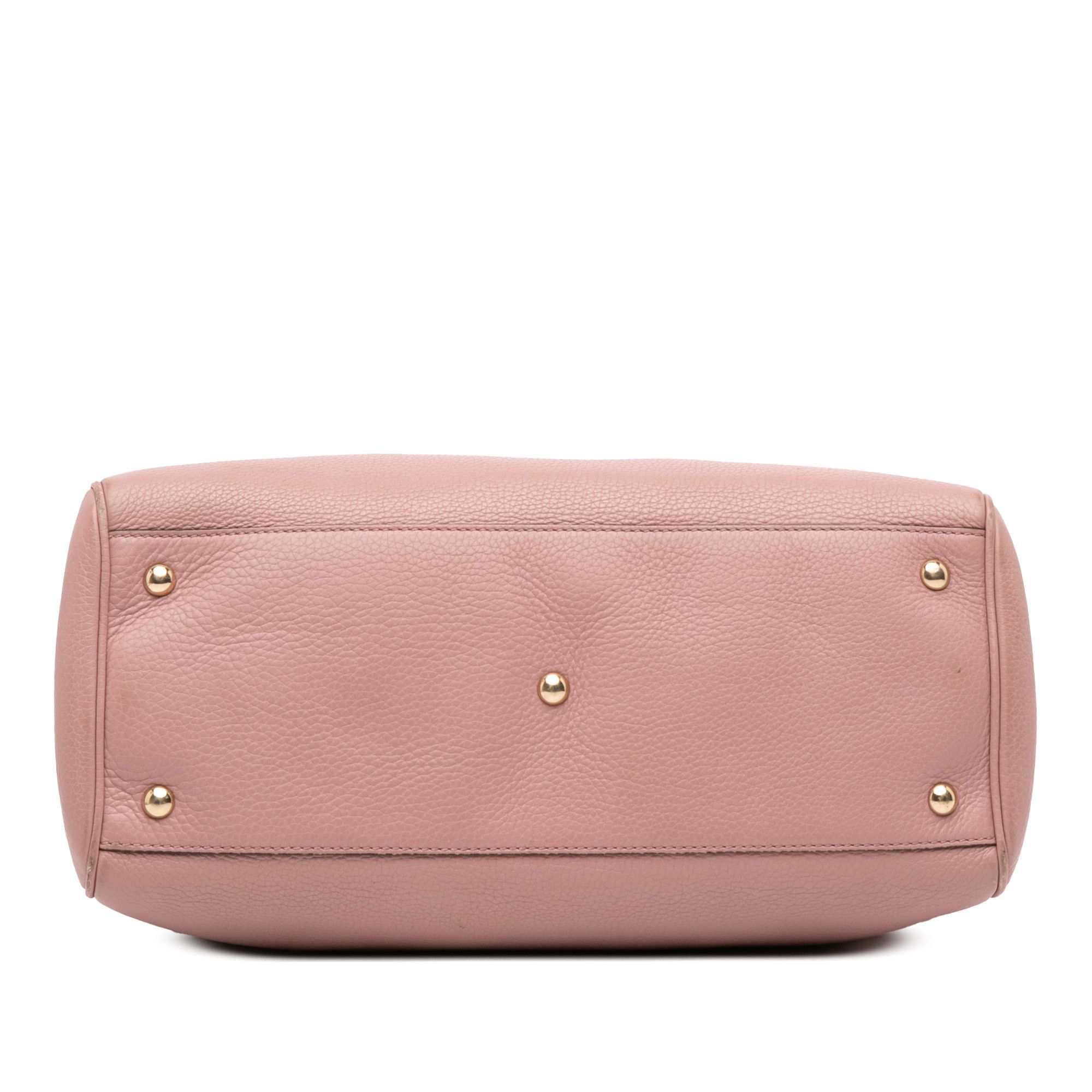 Gucci Gucci Medium Calfskin Bamboo Shopper Satchel Size ONE SIZE - 3 Thumbnail