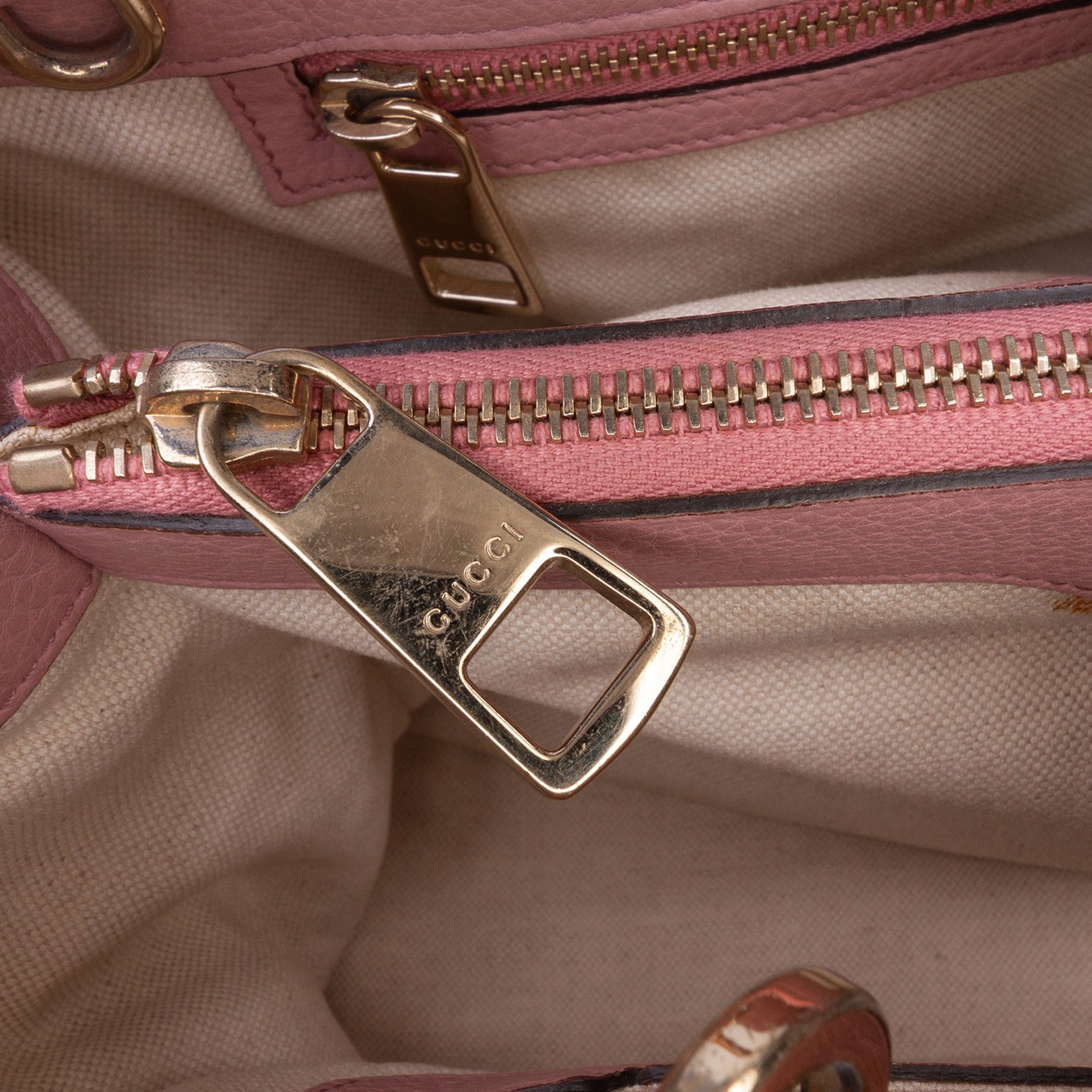 Gucci Gucci Medium Calfskin Bamboo Shopper Satchel Size ONE SIZE - 7 Thumbnail