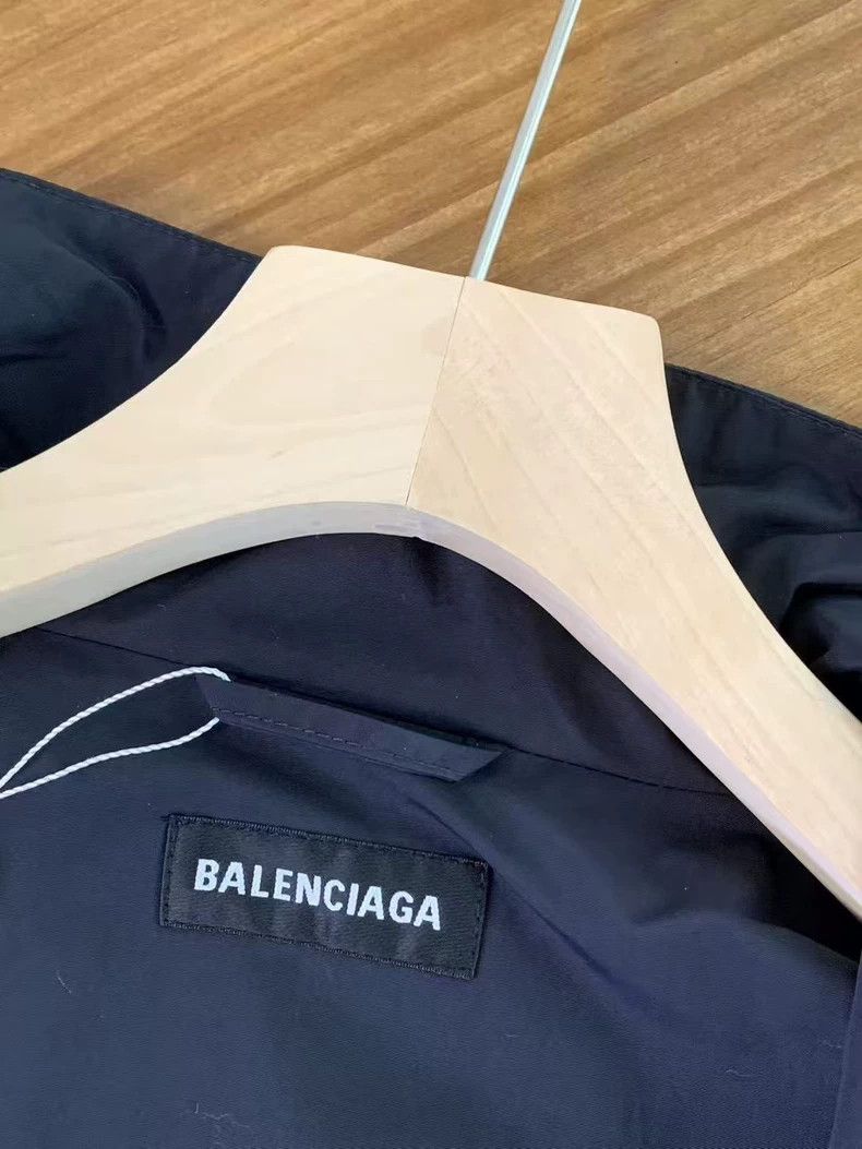Balenciaga Balenciaga Small Logo Casual Jacket - dmc Size US XXL / EU 58 / 5 - 5 Thumbnail