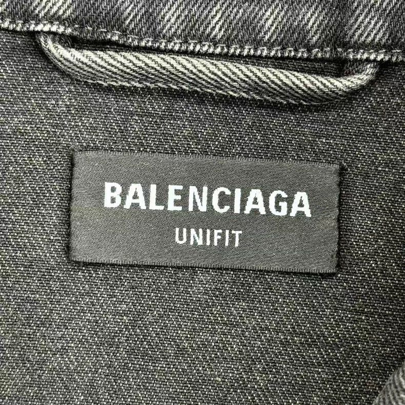 Balenciaga Balenciaga Double B Logo Denim Jacket - dmc Size US XS / EU 42 / 0 - 4 Thumbnail