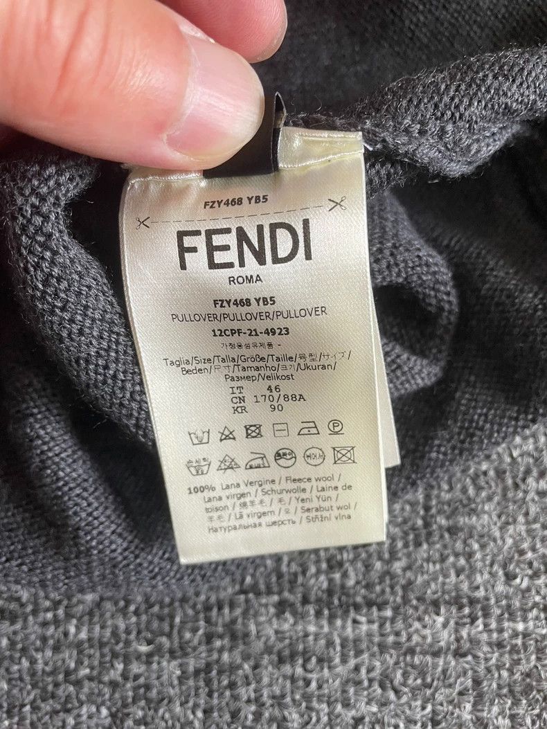 Fendi Fendi Wool Sleeveless Vest - dmc Size US L / EU 52-54 / 3 - 9 Thumbnail