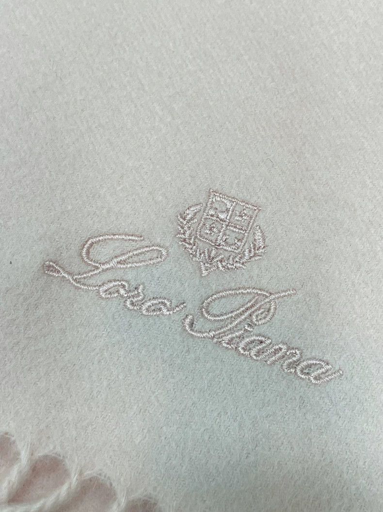 Loro Piana Loro Piana Pink Cashmere Fringe Scarf - dmc Size ONE SIZE - 4 Thumbnail