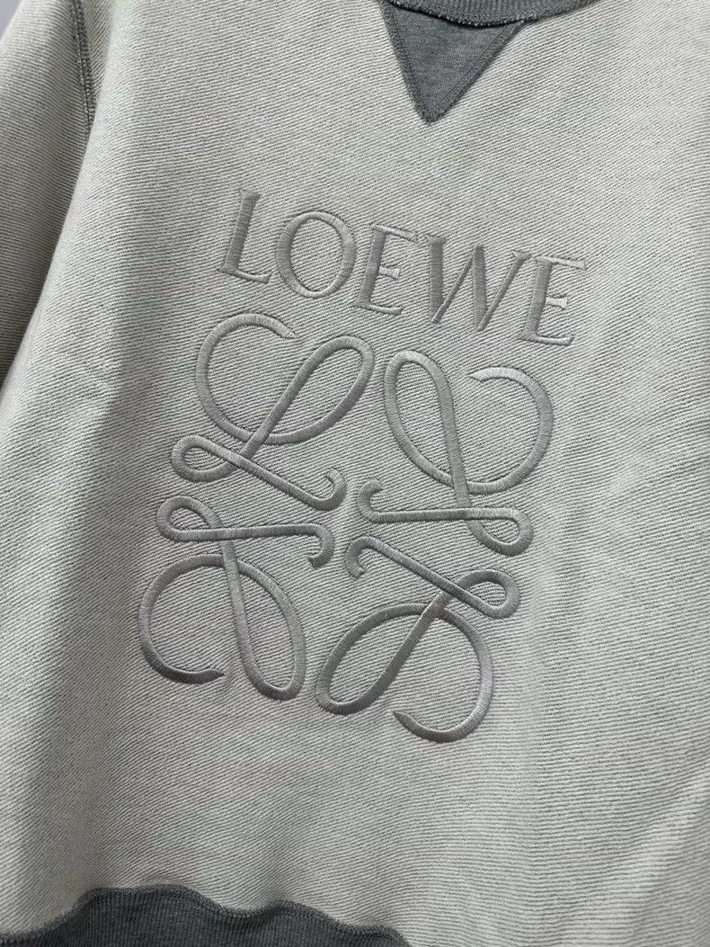 Loewe Loewe Gray Large Logo Sweatshirt - dmc Size US XS / EU 42 / 0 - 3 Thumbnail