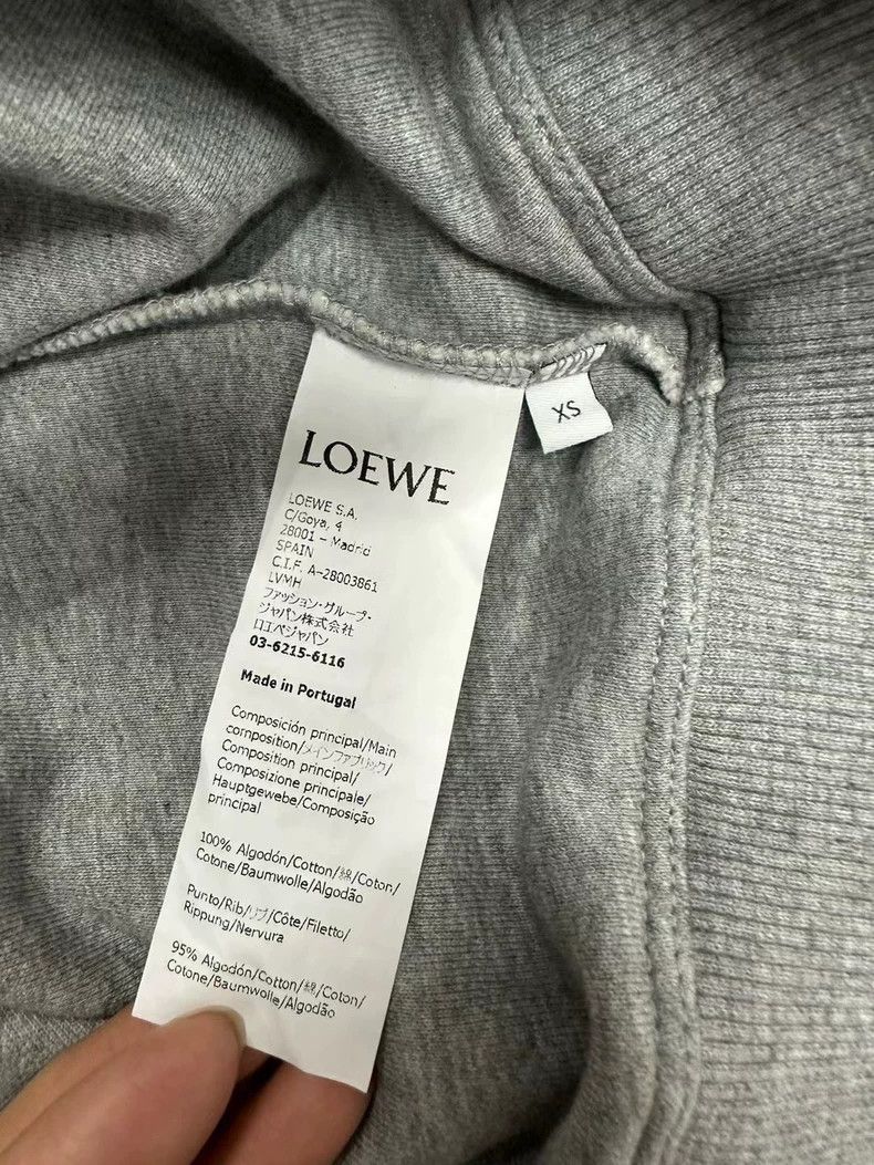 Loewe Loewe Gray Large Logo Sweatshirt - dmc Size US XS / EU 42 / 0 - 4 Thumbnail
