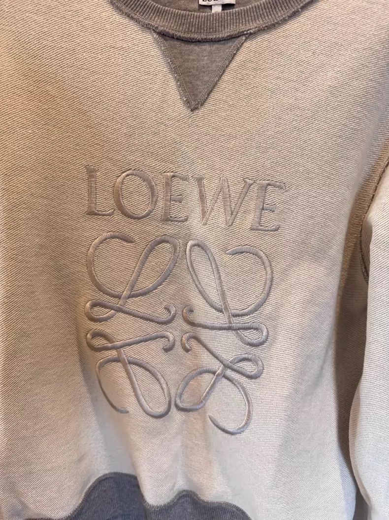Loewe Loewe Embroidered Logo Sweatshirt - dmc Size US M / EU 48-50 / 2 - 2 Thumbnail