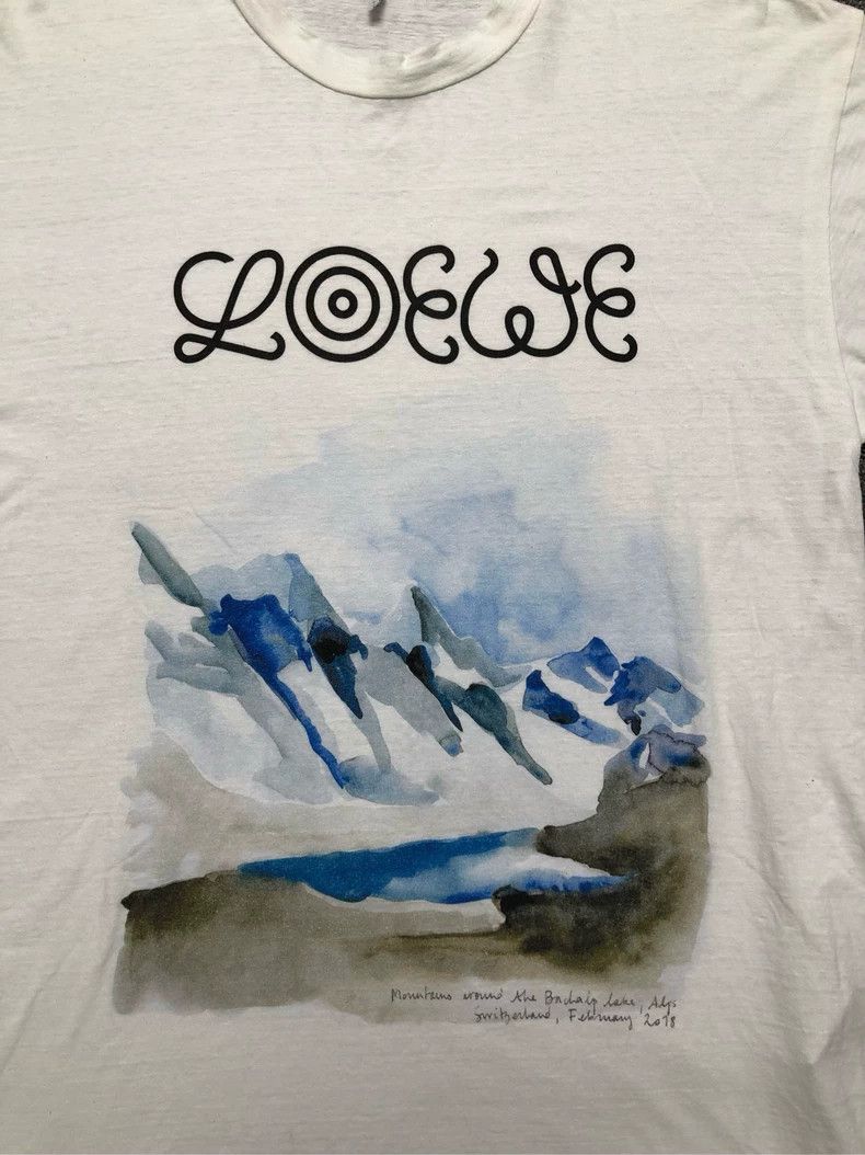 Loewe Loewe Snow Mountain Pattern Short-sleeve T-shirt - dmc Size US M / EU 48-50 / 2 - 4 Thumbnail