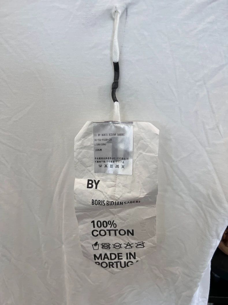 Boris Bidjan Saberi Boris Bidjan Saberi 11by bbs Cotton T-shirt - dmc Size US L / EU 52-54 / 3 - 4 Thumbnail