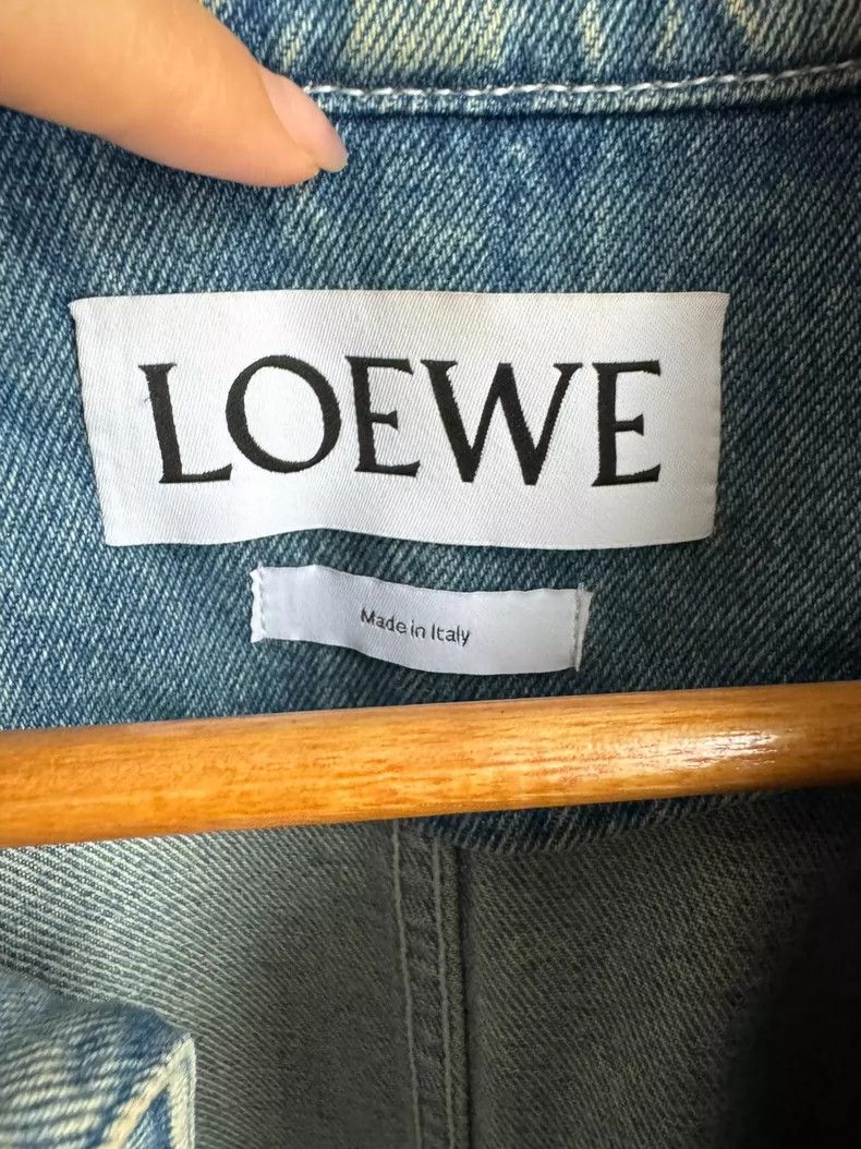 Loewe Loewe Denim Jacket with Suede Cuffs - dmc Size US M / EU 48-50 / 2 - 6 Thumbnail